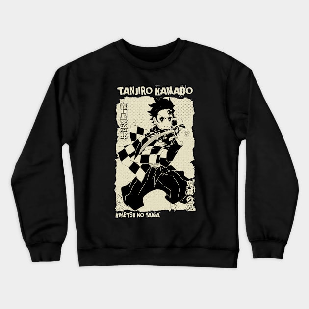 black kamado dm Crewneck Sweatshirt by NekerArt